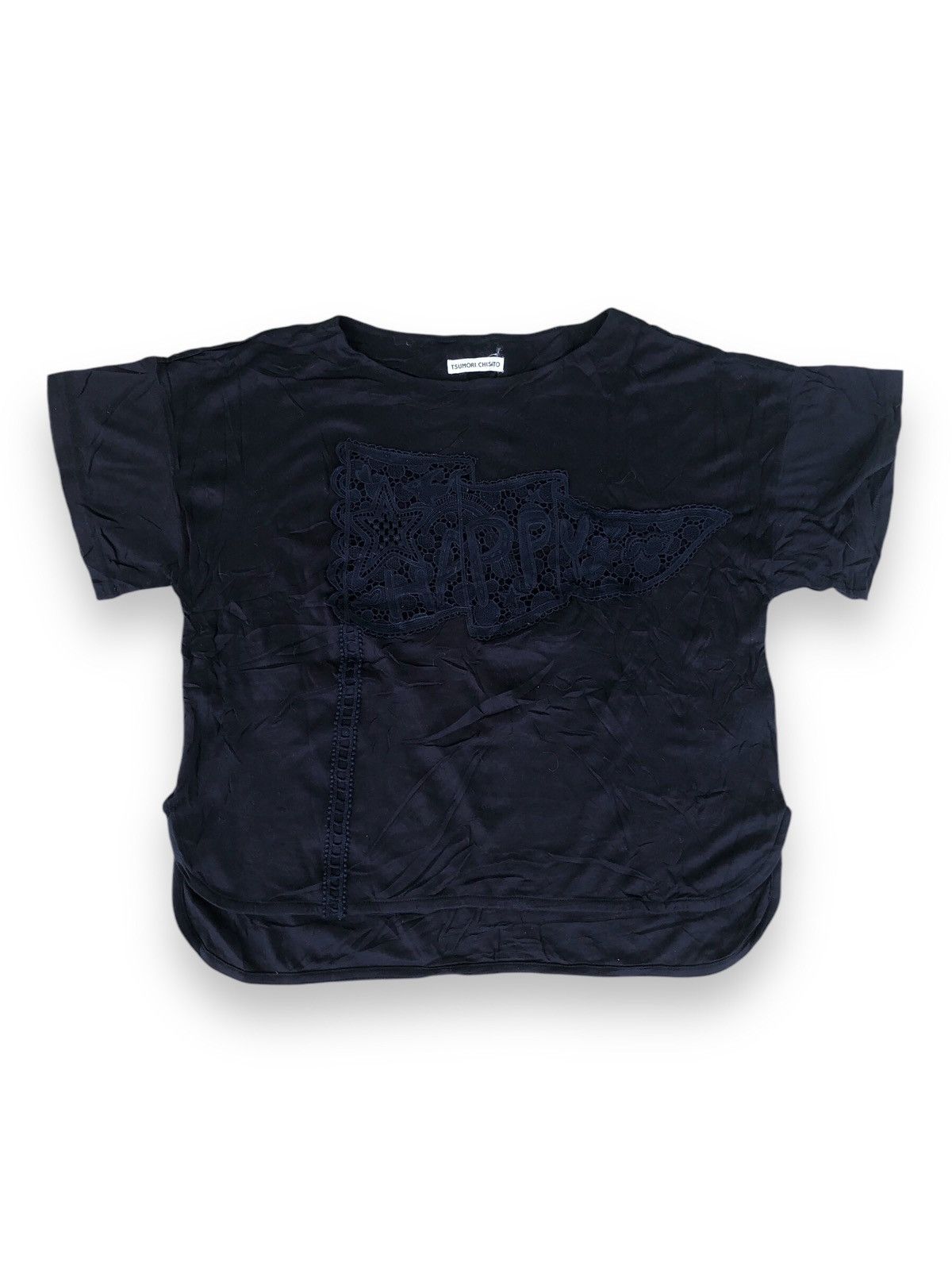 Issey Miyake × Japanese Brand × Tsumori Chisato Tsumori Chisato Happy T-shirt Size US S / EU 44-46 / 1 - 1 Thumbnail