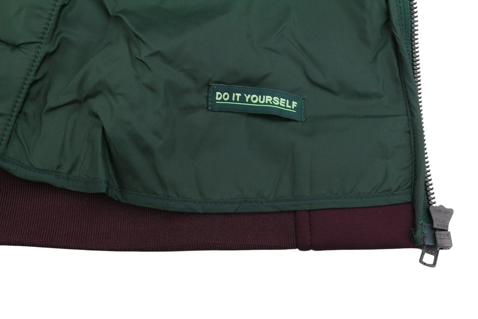 Scotch & Soda L Burgundy High Neck Zip Jacket 88540 Size US L / EU 52-54 / 3 - 7 Thumbnail