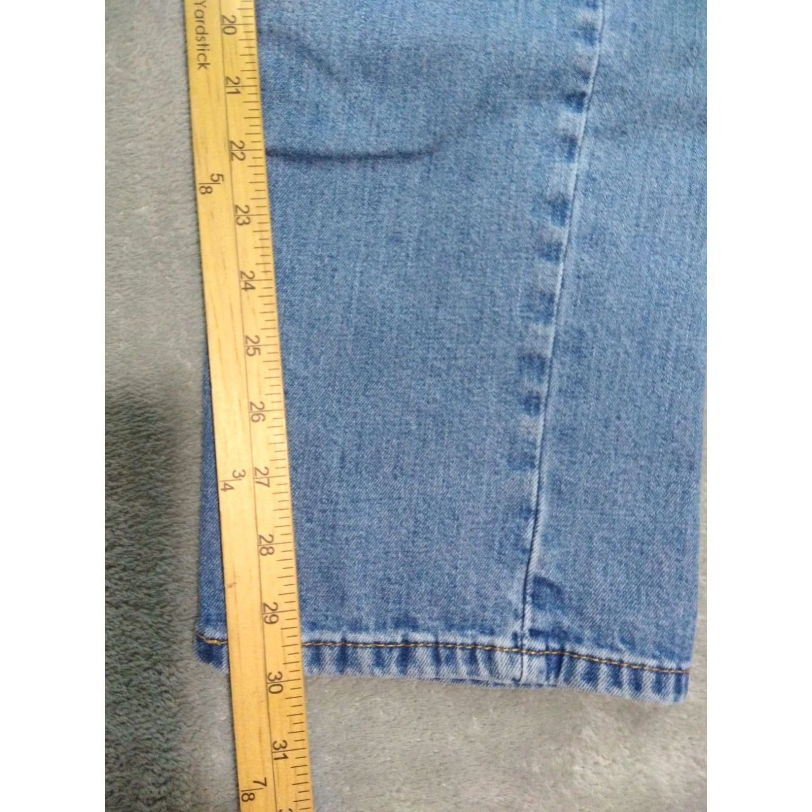Levi's Levis 559 Jeans Mens 34x32 Blue Denim Relaxed Straight Leg Medium Wash Jeans Size US 34 / EU 50 - 5 Thumbnail