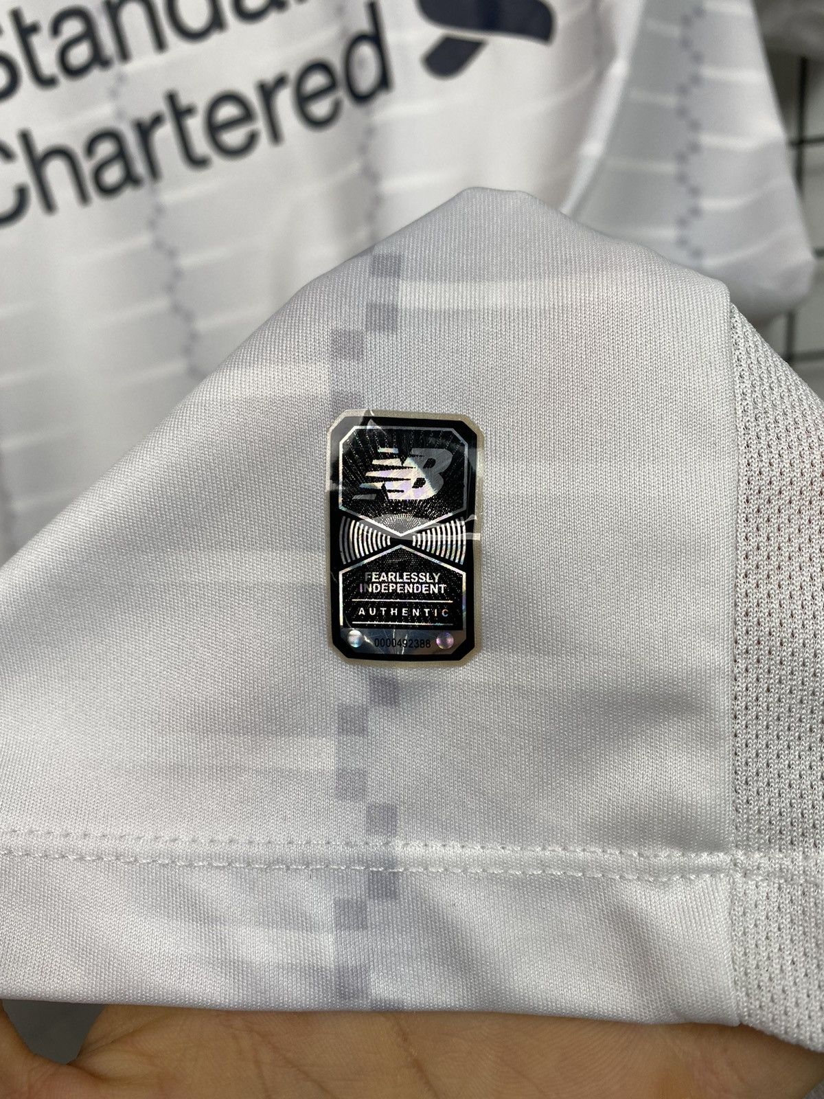 New Balance Liverpool 2019 2020 away kit jersey New Balance soccer XXL Size US XXL / EU 58 / 5 - 7 Thumbnail