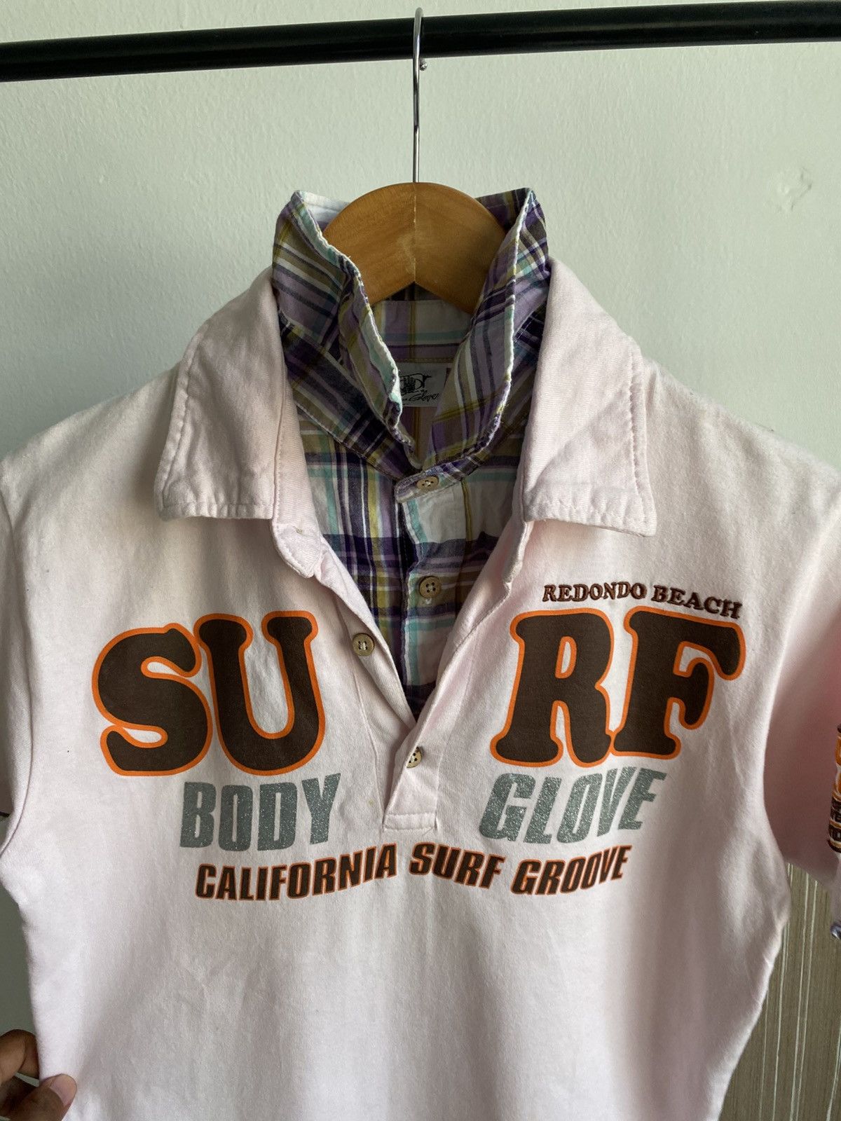 Body Glove Vintage FADED Double Colar Body Glove shirt🔥 Size US M / EU 48-50 / 2 - 5 Thumbnail