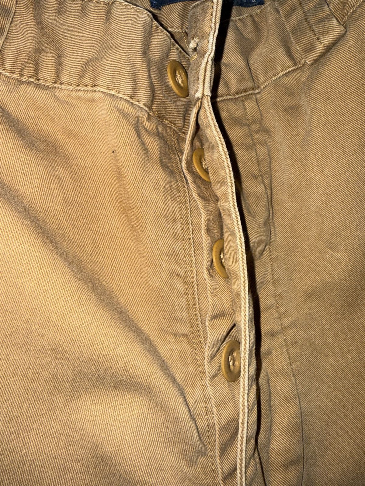 Polo Ralph Lauren Vintage Polo Ralph Lauren Cargo Pants Tan 31x32 Size US 31 - 3 Thumbnail