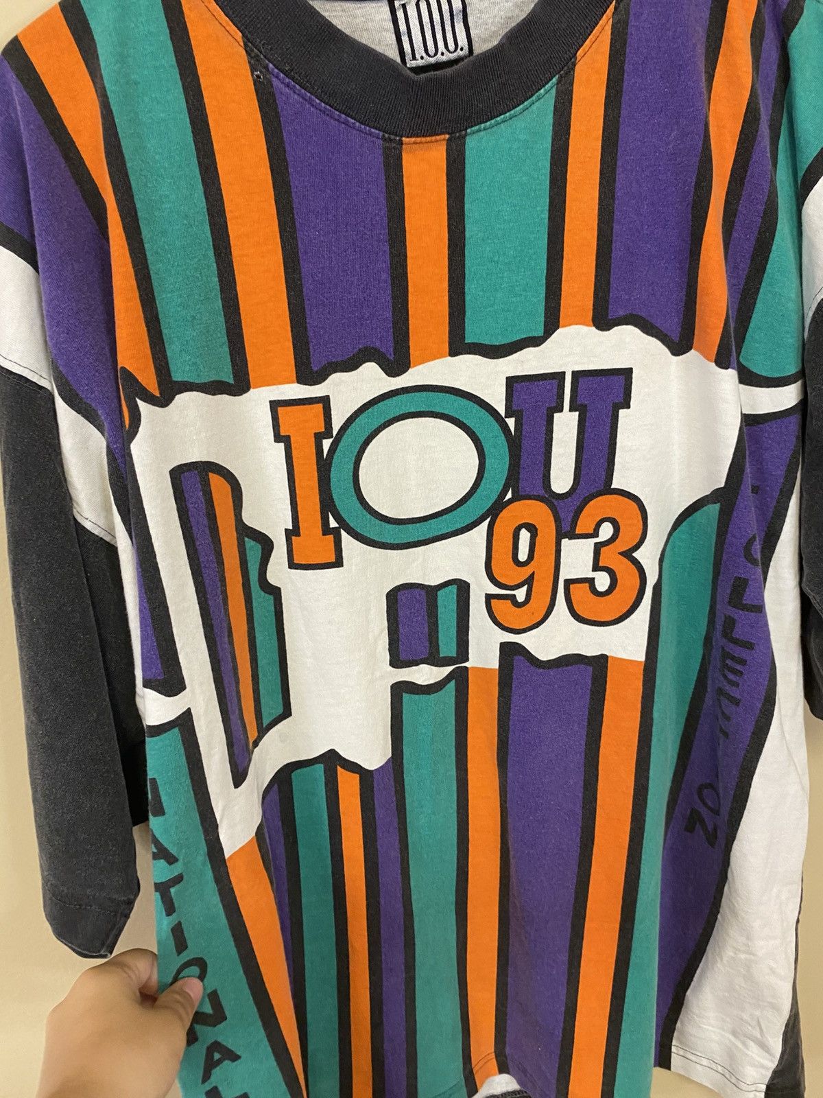 Vintage IOU 93 Collection T-Shirt Size US L / EU 52-54 / 3 - 3 Thumbnail