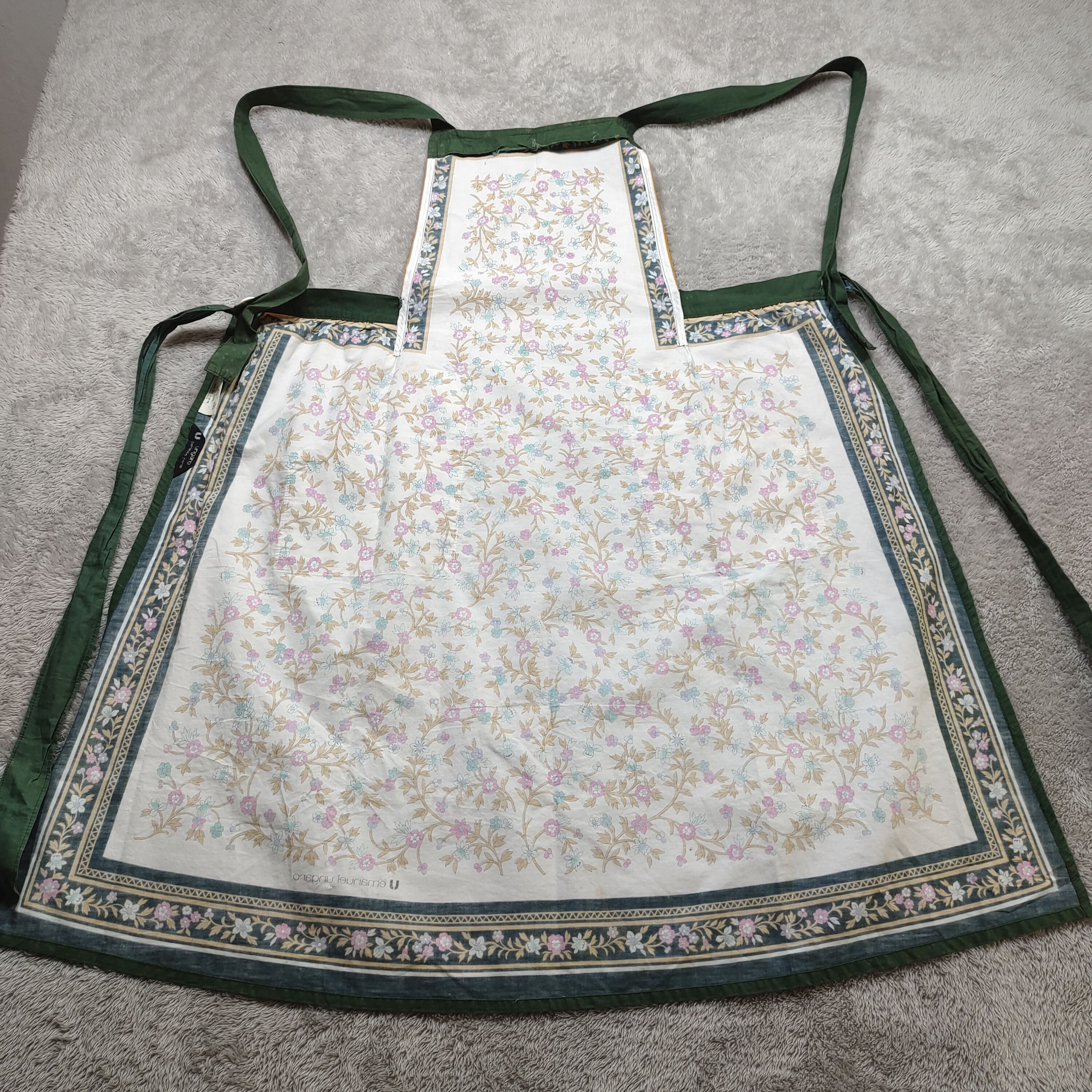 Emanuel Ungaro × Vintage EMANUEL UNGARO PARATIELE PARIS APRON Size ONE SIZE - 3 Thumbnail