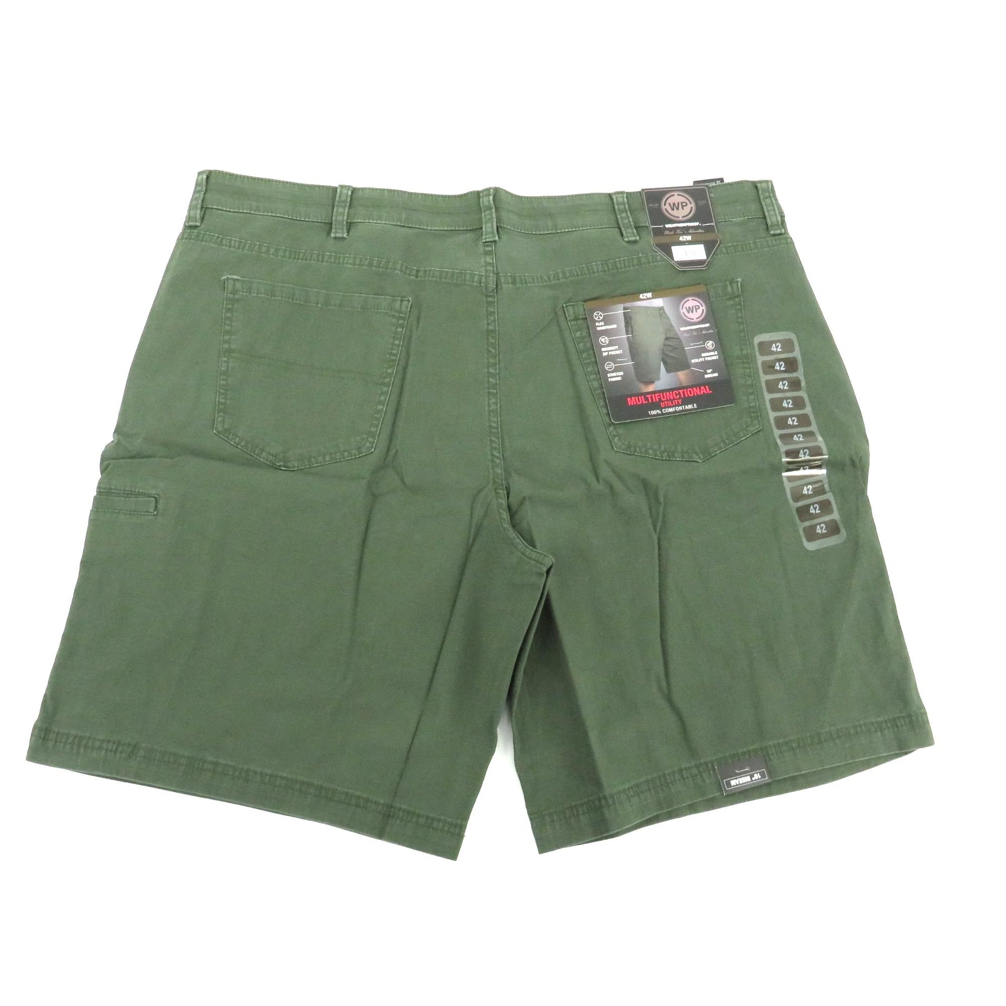 Weatherproof Weatherproof Mens Utility Shorts 42 Ivy Green Stretch Fabric Size US 42 / EU 58 - 1 Thumbnail