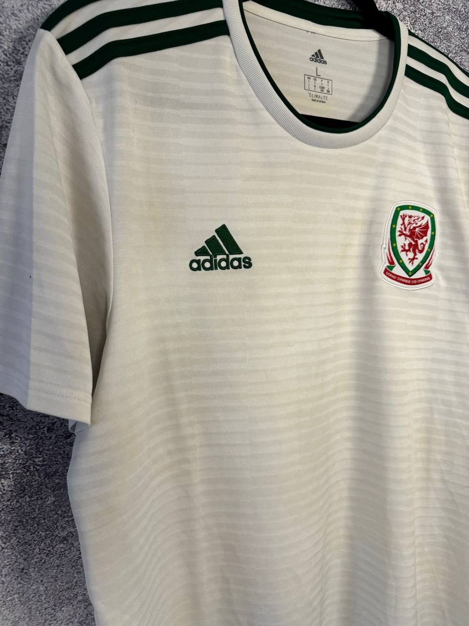 Adidas Wales National Team 2018 Adidas Soccer Jersey Large Size US L / EU 52-54 / 3 - 6 Thumbnail