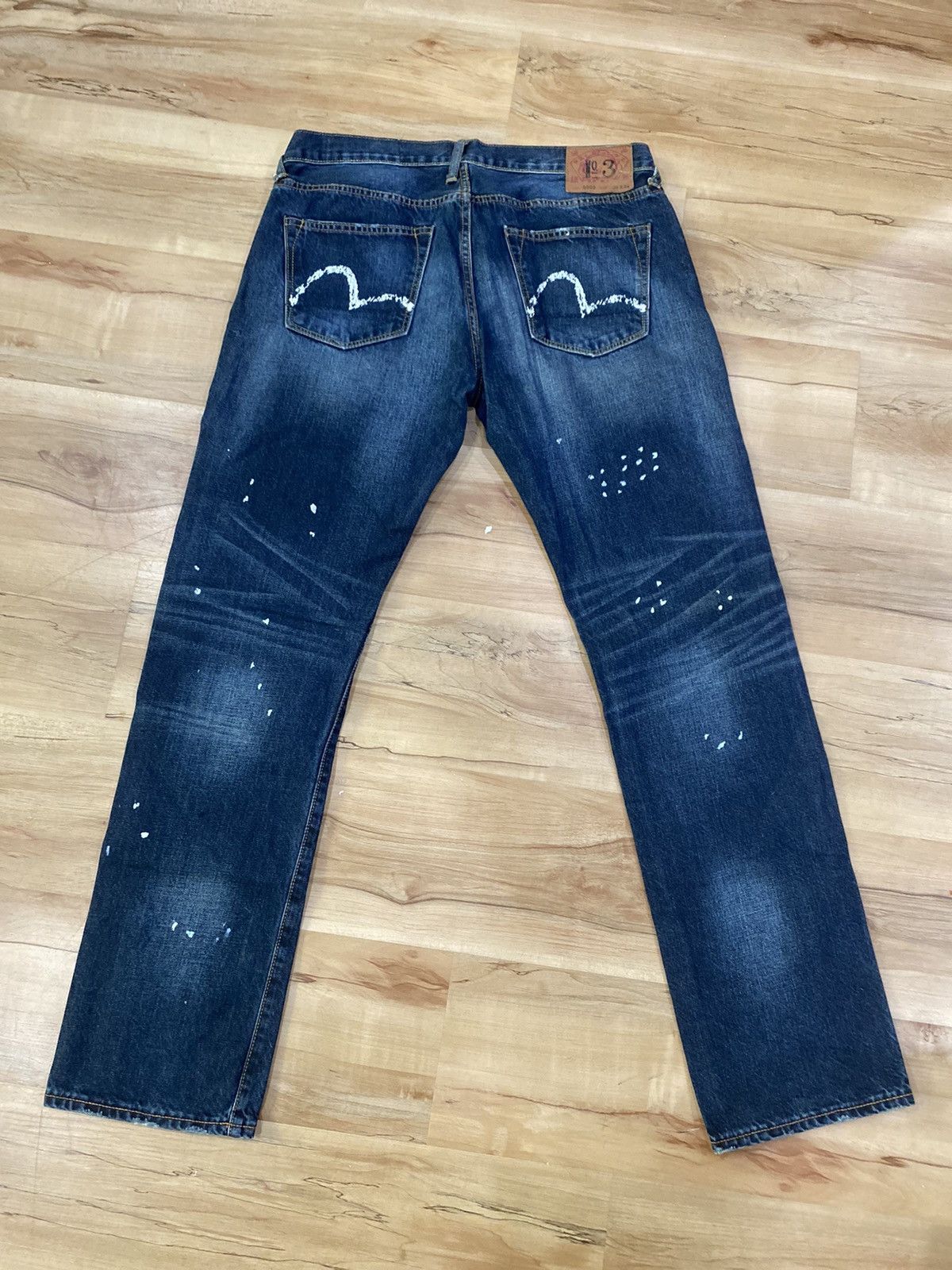 Evisu × Japanese Brand Vintage evisu jeans Size US 36 / EU 52 - 1 Thumbnail