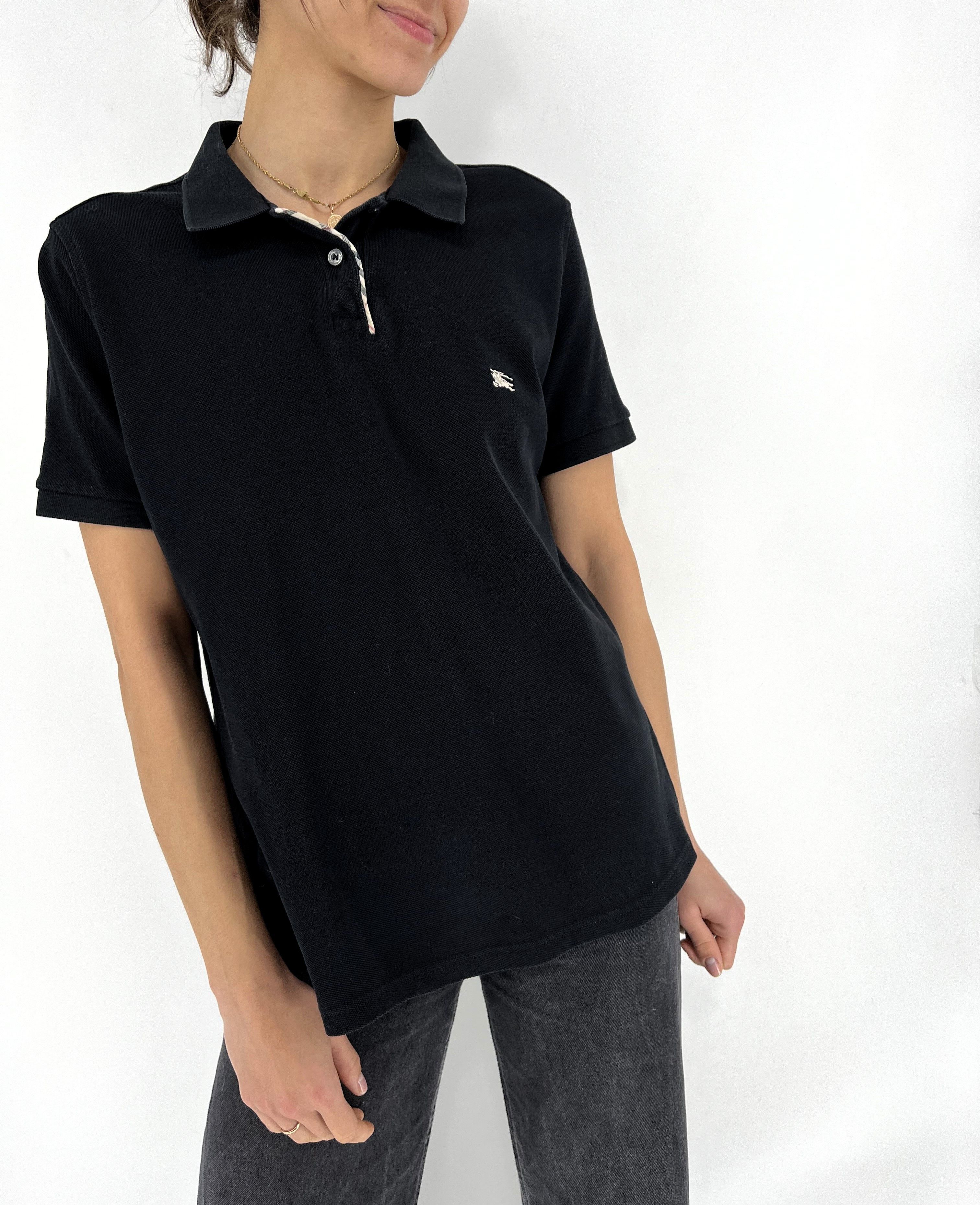 Burberry Vintage Y2K Burberry Luxury Polo T-shirt Streetwear Size XL / US 12-14 / IT 48-50 - 4 Thumbnail