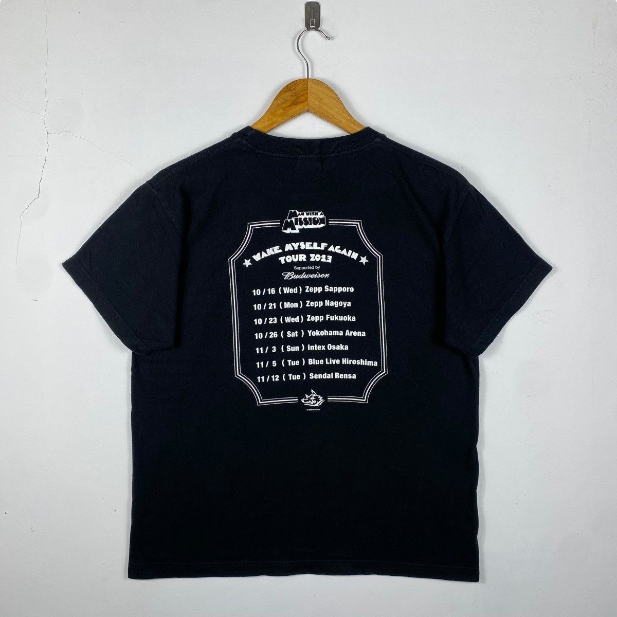 Band Tees Japanese Band Man With A Mission Wake Myself Again Tee Shirt Size US M / EU 48-50 / 2 - 5 Thumbnail