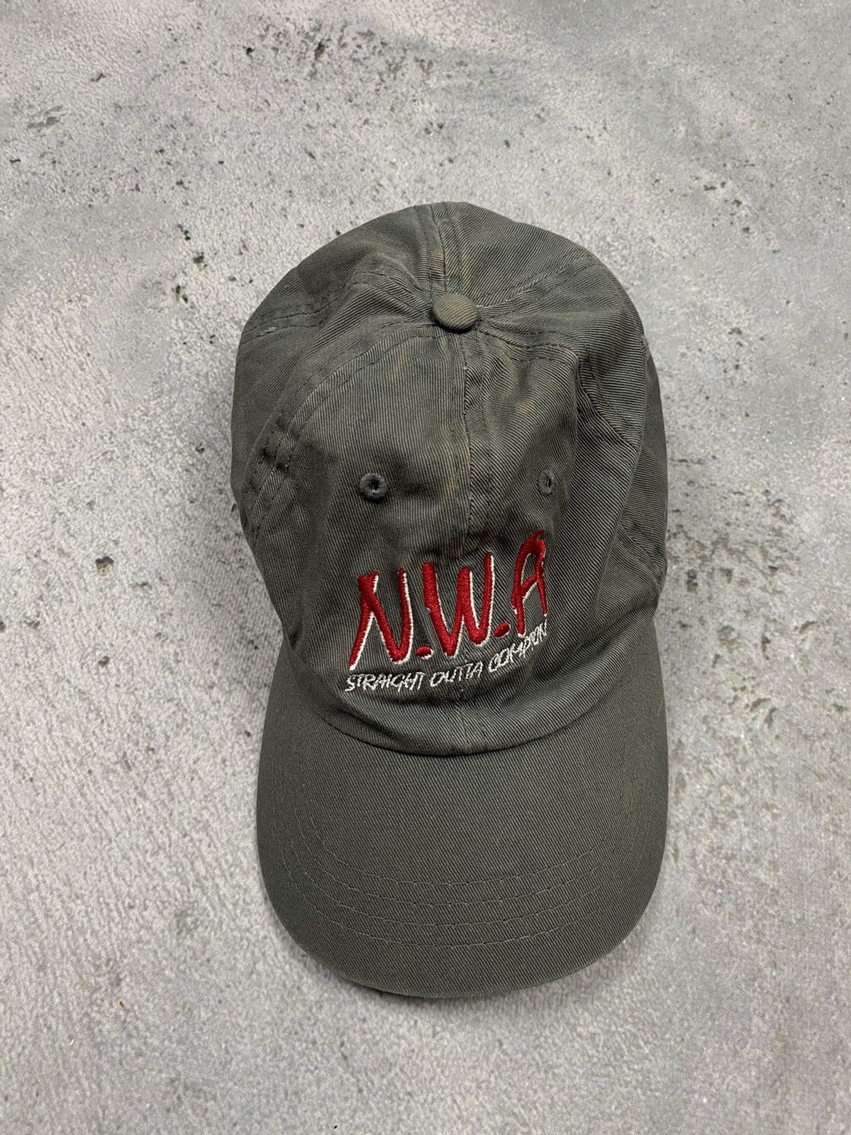 Vintage NWA straight outta Compton rap logo cap Size ONE SIZE - 3 Thumbnail
