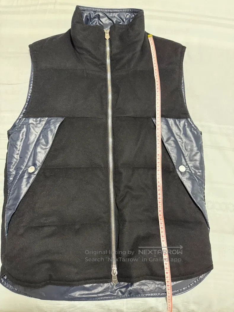 Hermes Hermes Men's down vest, 100% cashmere down vest, cashmere Size US S / EU 44-46 / 1 - 5 Thumbnail