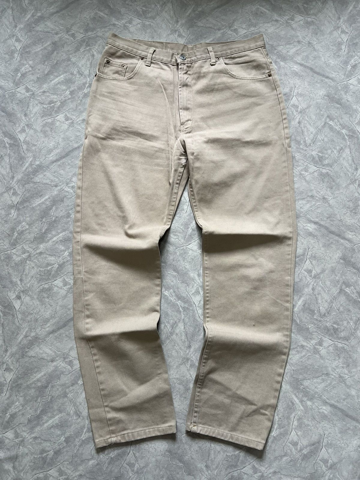 Levi's Vintage Levi’s 501 Beige Size US 34 / EU 50 - 3 Thumbnail