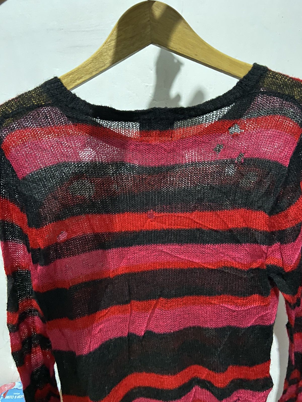 20471120 TK MIXPICE Takeo Kikuchi Mesh Distressed Japanese Brand Size US M / EU 48-50 / 2 - 6 Thumbnail