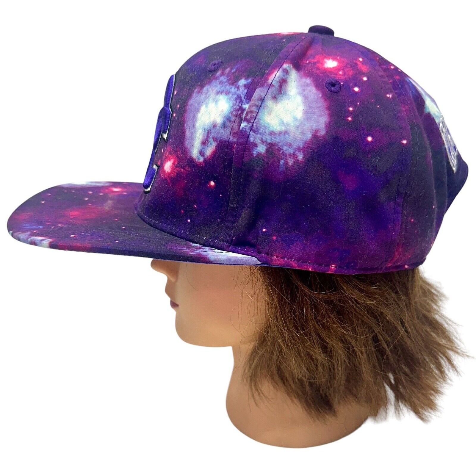 City Hunter × Other DC City Hunter DC Hat Colorful Purple Snapback Cap Size ONE SIZE - 4 Thumbnail