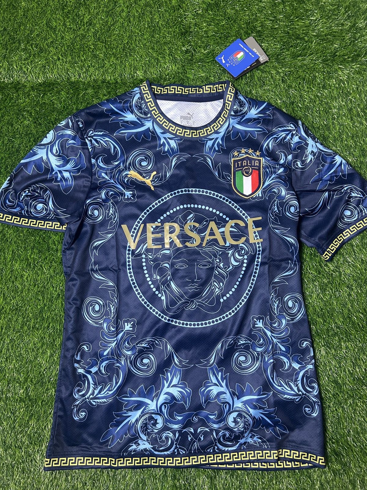 Puma × Versace Italy x Versace Jersey | Grailed