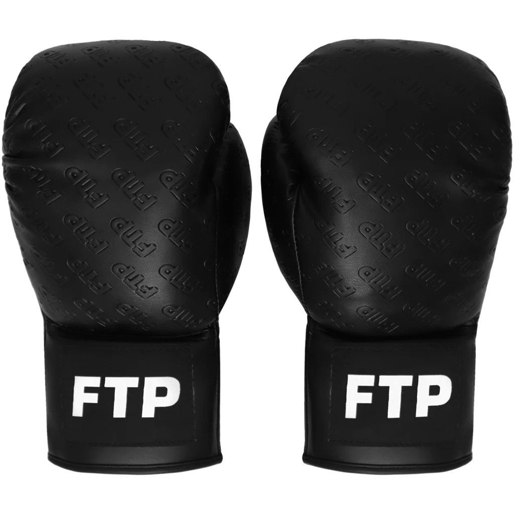 image of Fuck The Population Ftp Boxing Gloves in Black, Men's