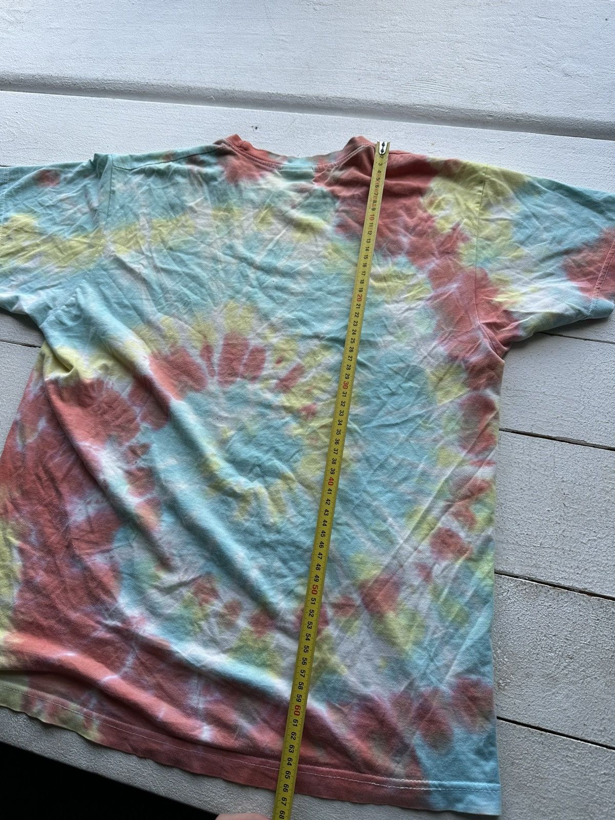 Vintage × Von Dutch 🚨Y2K VON DUTCH TYE DYE patchwork Y2K distressed style tee Size US M / EU 48-50 / 2 - 9 Thumbnail