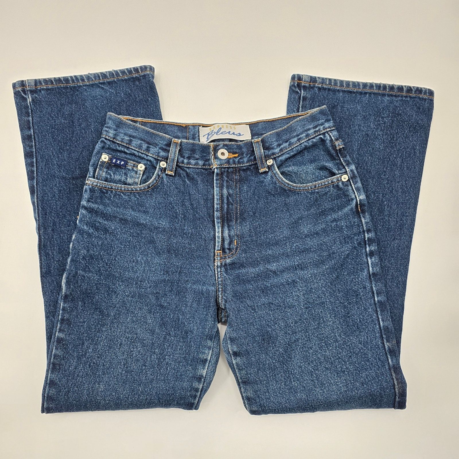 Other Express Blues Blue Denim Jeans Pants 5/6 Size 28" / US 6 / IT 42 - 3 Thumbnail