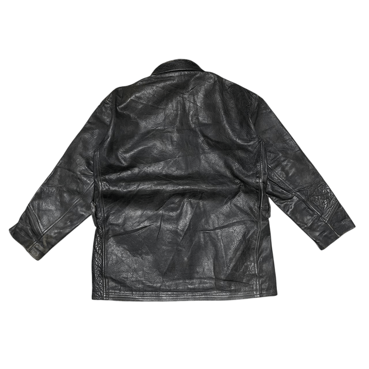 Japanese Brand Vintage King City Leather Jacket Size US M / EU 48-50 / 2 - 12 Thumbnail