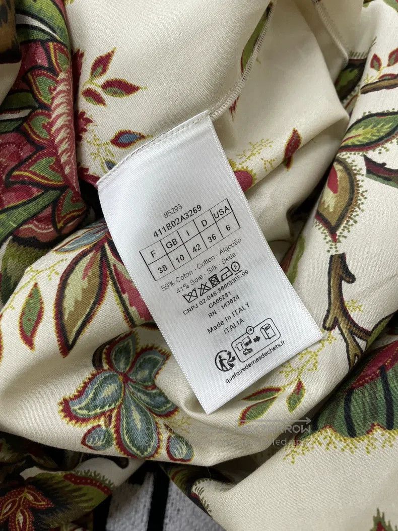 Dior Dior Colourful printed Duffy sleeve short sleeves Size XS / US 0-2 / IT 36-38 - 5 Thumbnail