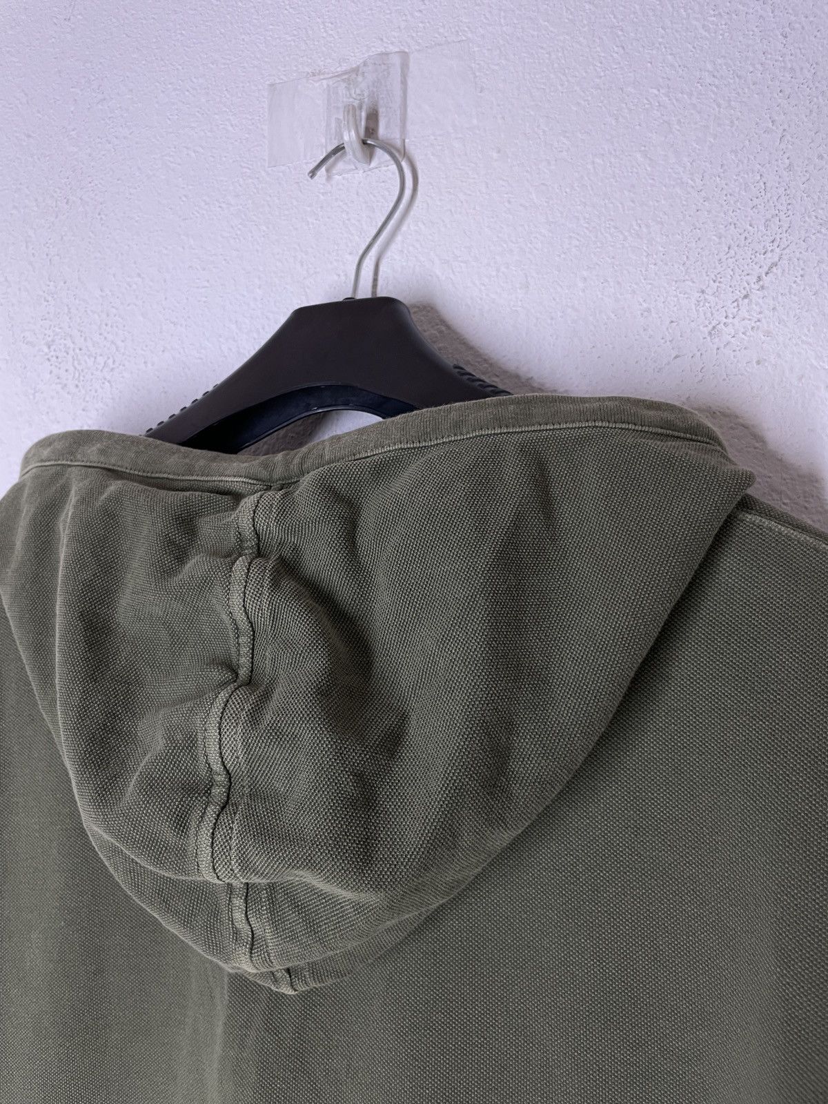 Polo Ralph Lauren Polo Ralph Lauren pique Vintage Olive Green Hoodie 90s Size US XL / EU 56 / 4 - 17 Thumbnail