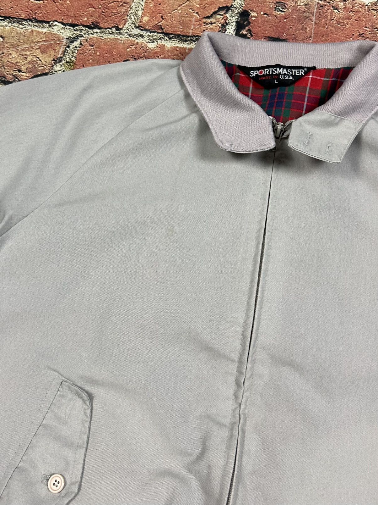 Other Vintage 70s Sportsmaster Jacket Plaid Lined Full Zip Bomber Size US L / EU 52-54 / 3 - 8 Thumbnail