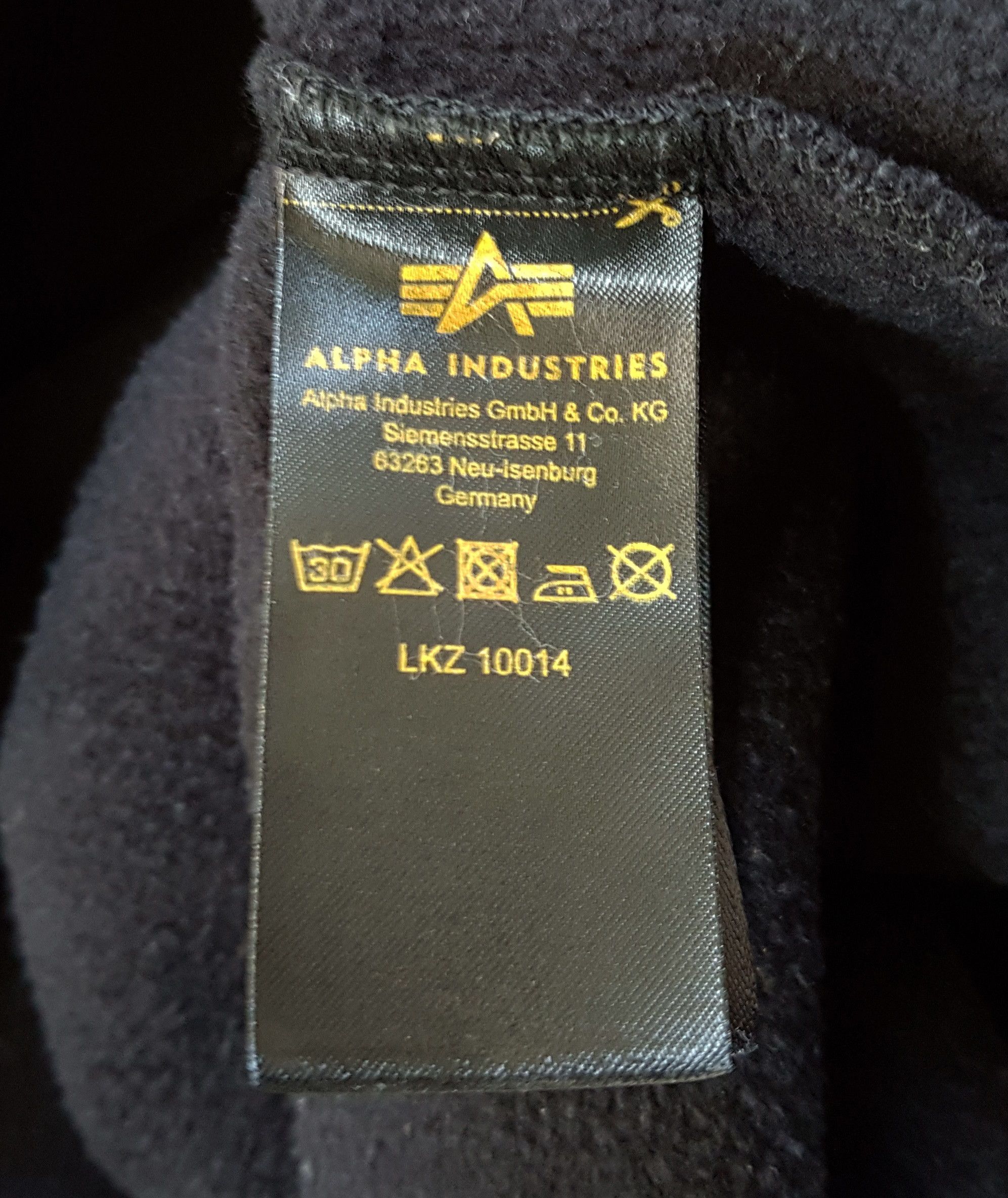 Alpha Industries × NASA Alpha Industries NASA Sweatshirt USA Flag Size US L / EU 52-54 / 3 - 11 Thumbnail
