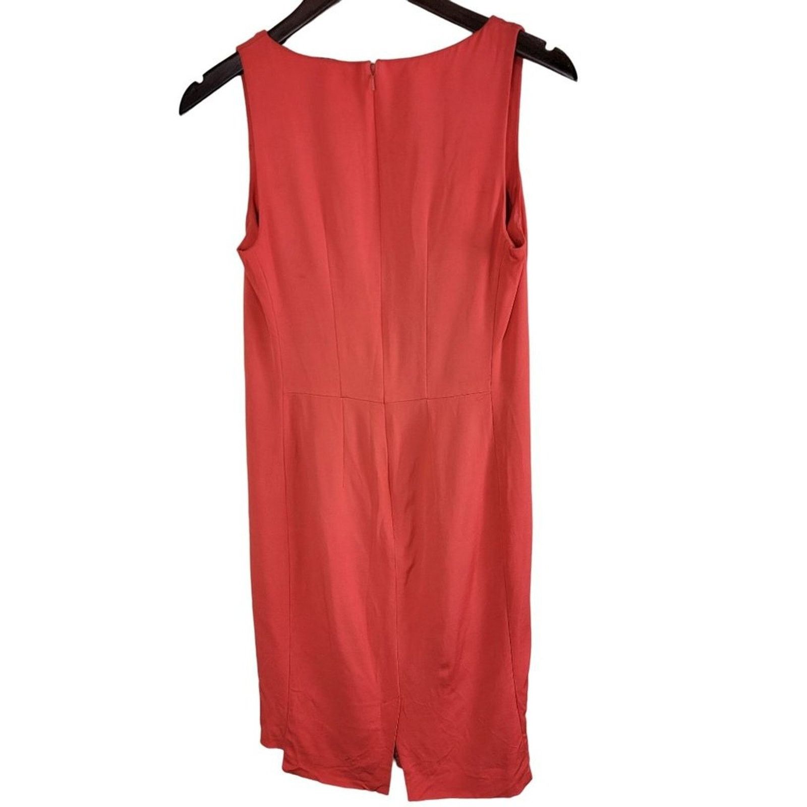 Reiss Reiss Aderyn Coral Deep V-Neck Sheath Dress size 0 Size XS / US 0-2 / IT 36-38 - 2 Thumbnail