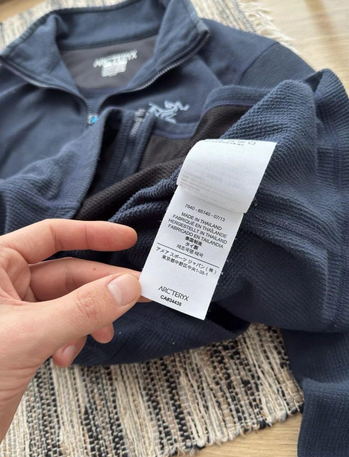 Arc'teryx Arcteryx Polartec Fleece Zip Sweatshirt wooman size S blue Size S / US 4 / IT 40 - 8 Thumbnail