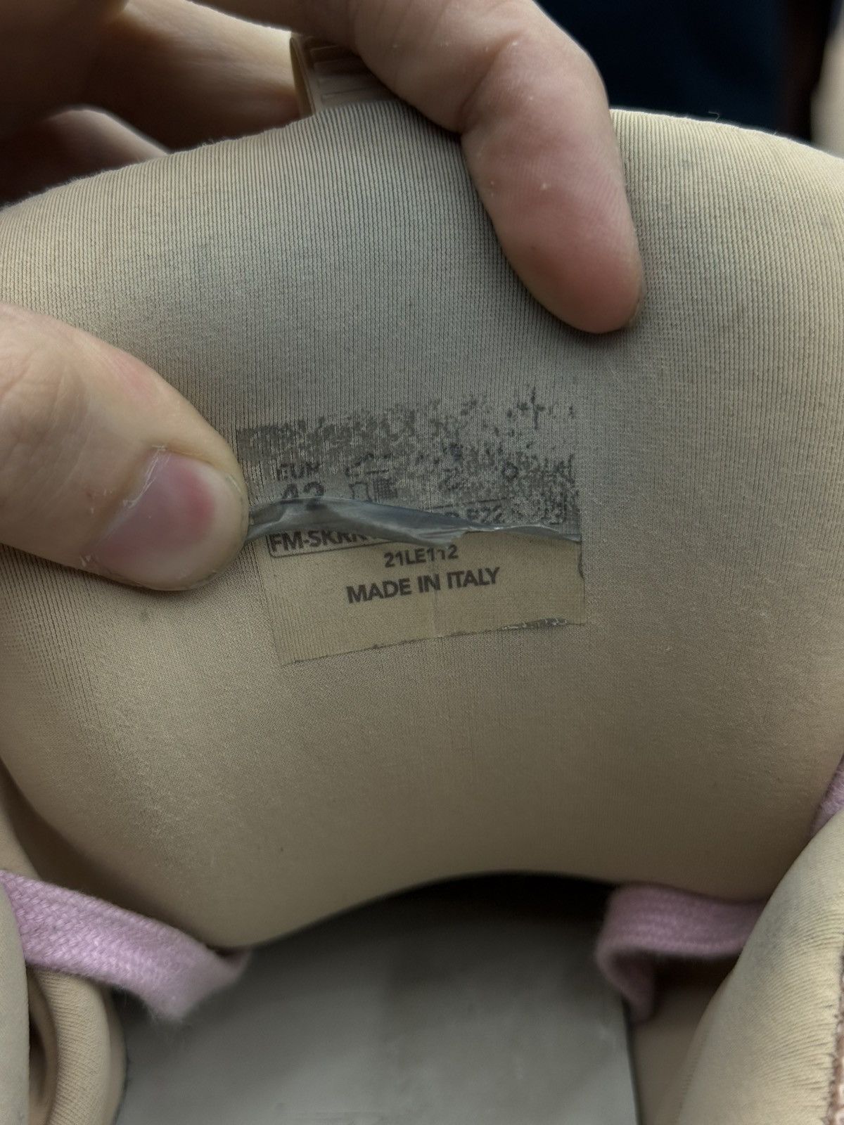 Gallery Dept. × Lanvin Gallery DEPT Lanvin Sneakers Pink Size 42EU/9US $1300 Size US 9 / EU 42 - 20 Thumbnail