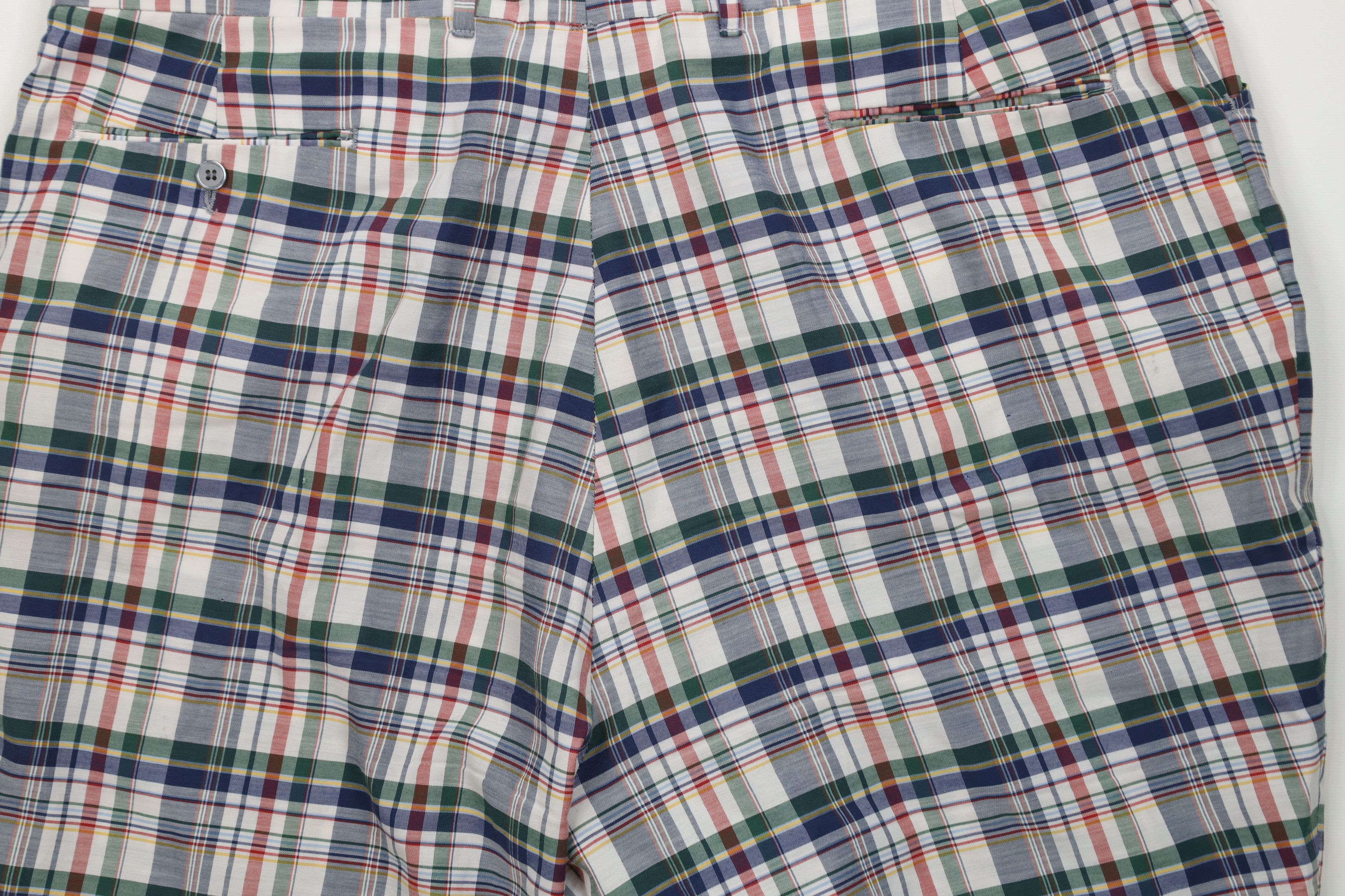 Vintage Vintage 70s Streetwear Plaid Above Knee Chino Shorts USA Size US 42 / EU 58 - 11 Thumbnail
