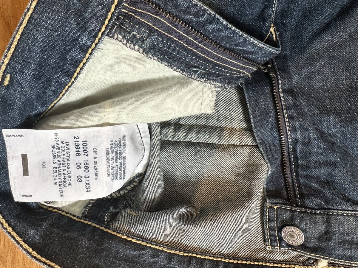 Levi's × Levi's Made & Crafted × Levi's Vintage Clothing Levi’s Engineered Vintage Y2K Jeans Blue Denim w31 L34 Size US 31 - 4 Thumbnail