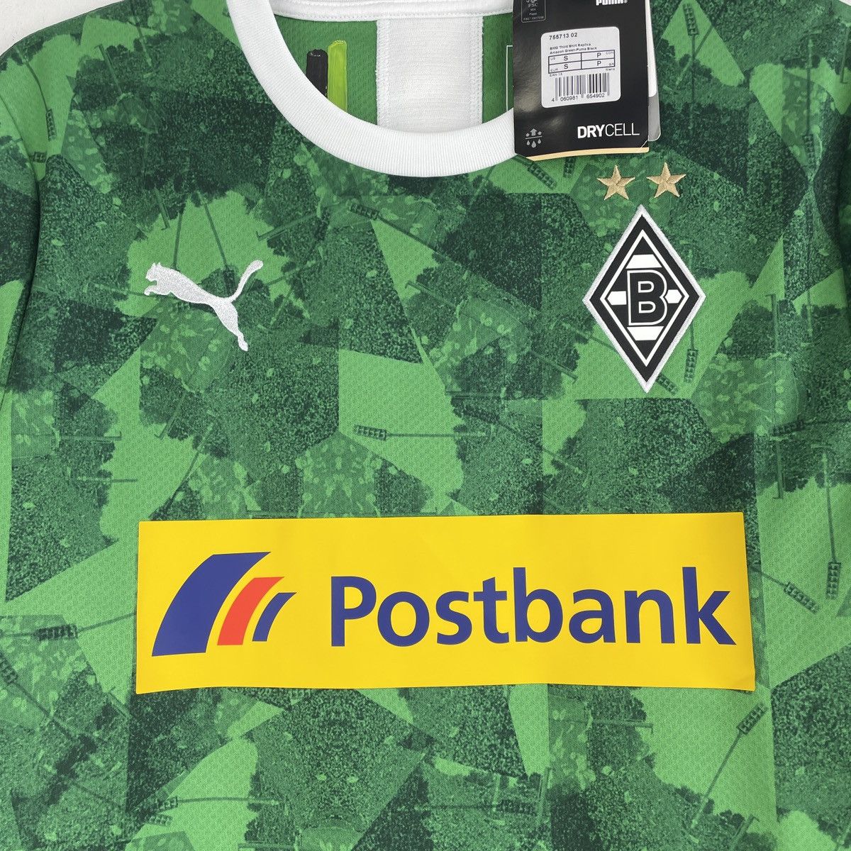 Puma Borussia Mönchengladbach Third Jersey Puma Shirt 2019/2020 Size US S / EU 44-46 / 1 - 2 Thumbnail