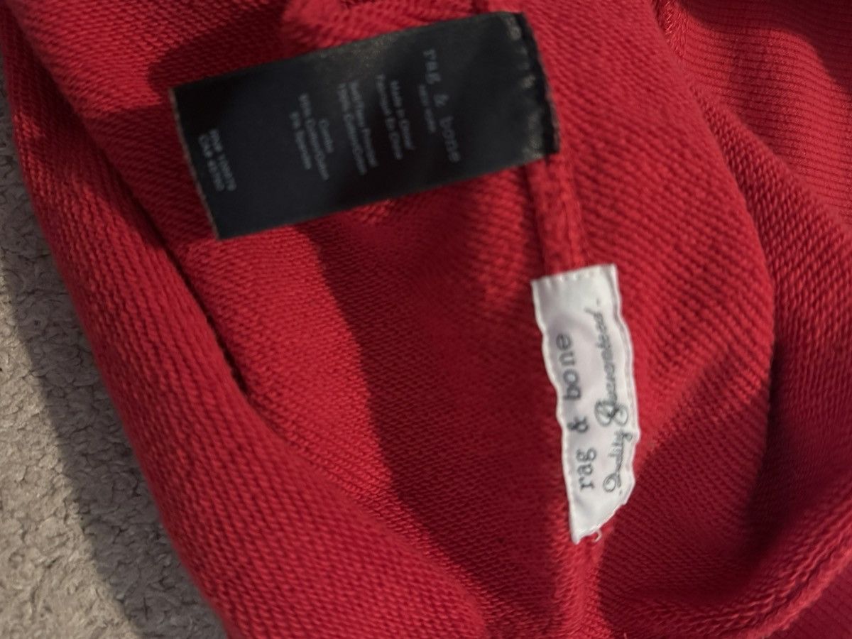 Rag & Bone Rag & Bone Red Sweatshirt with Dagger logo. Medium. Size US M / EU 48-50 / 2 - 5 Thumbnail
