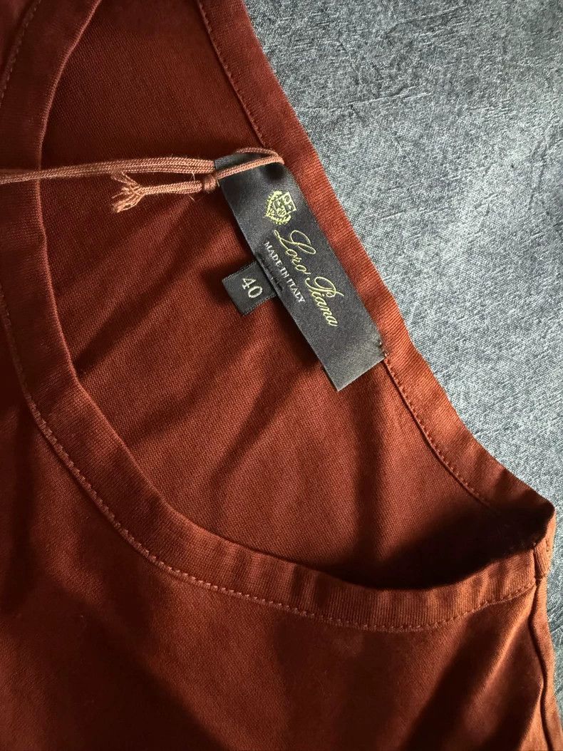 Loro Piana LORO PIANA Short Sleeve T-Shirts Size XS / US 0-2 / IT 36-38 - 2 Thumbnail