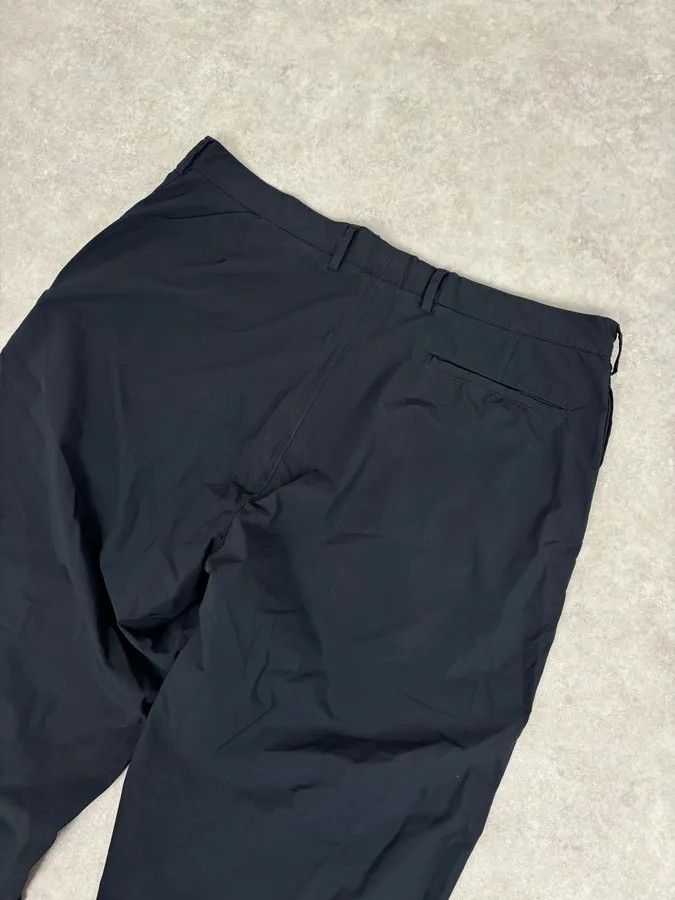 Prada 2000s Prada Navy Nylon Contrast Stripe Pants Size US 34 / EU 50 - 7 Thumbnail