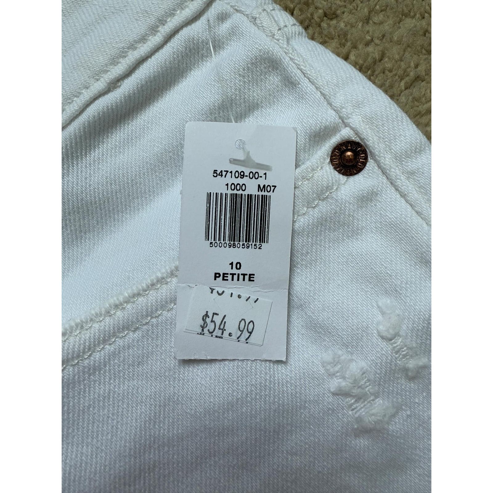 Old Navy NWT Old Navy Hi Rise OG Loose Secret Distressed Jeans 10P Size 32" / US 10 / IT 46 - 6 Thumbnail