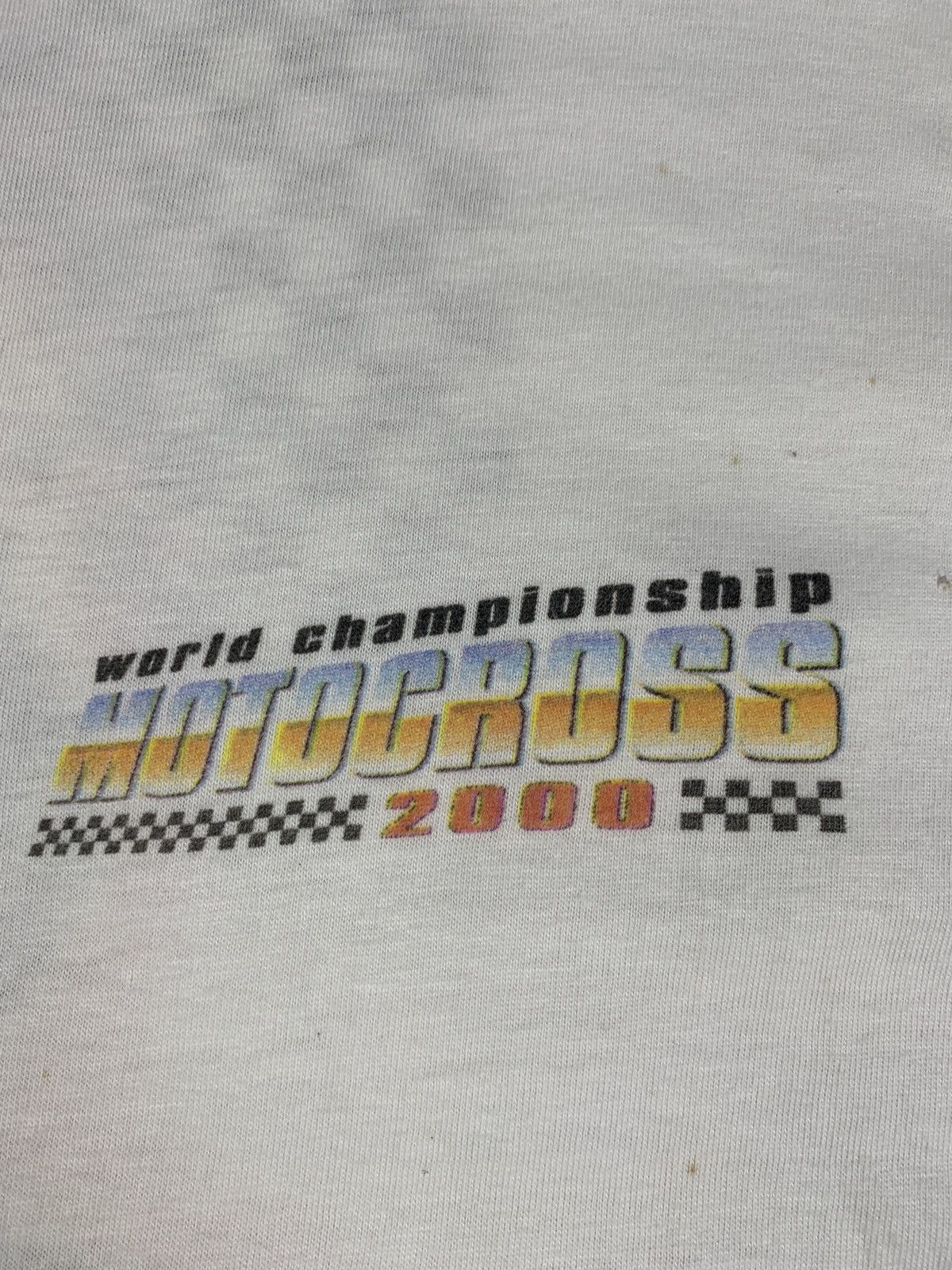 Fox Racing 2000 MOTOCROSS Championship "Joel Smets #3" Graphic Tee Size US M / EU 48-50 / 2 - 6 Thumbnail