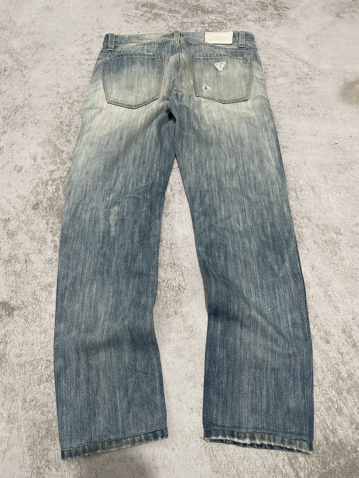 Guess 2000s guess acid wash japan denim pants y2k style Size US 31 - 8 Thumbnail