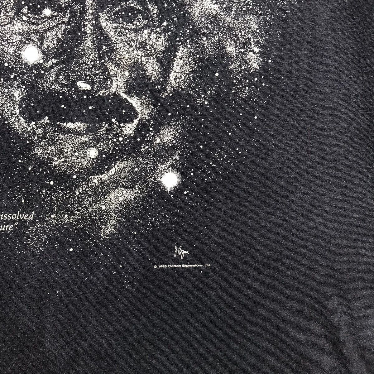 Vintage Vintage 90s Albert Einstein Glow In The Dark Tee Sun Faded Size US M / EU 48-50 / 2 - 16 Thumbnail