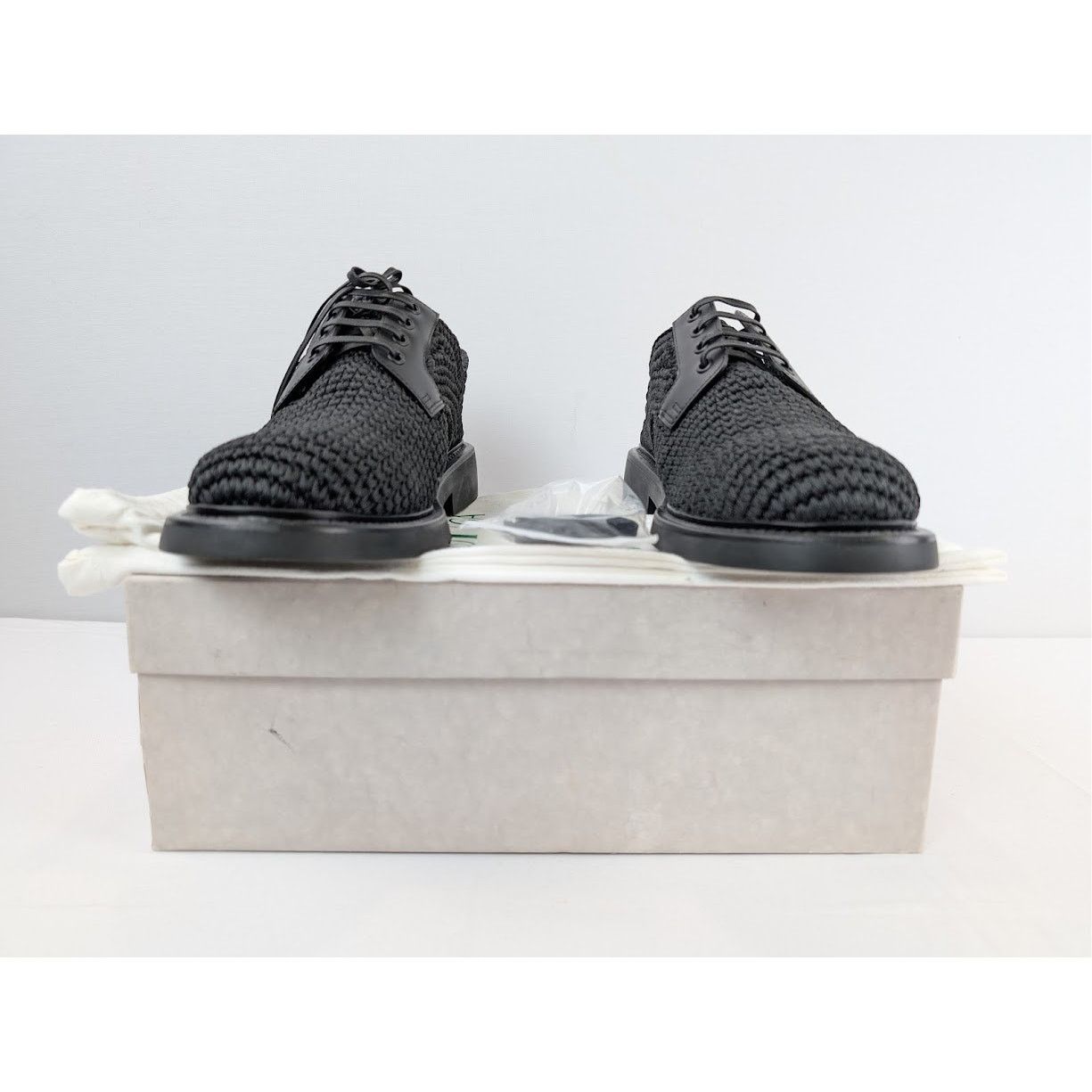 Bottega Veneta o1rshd1 BV Level Lace Up in Black Size US 9 / EU 42 - 18 Thumbnail