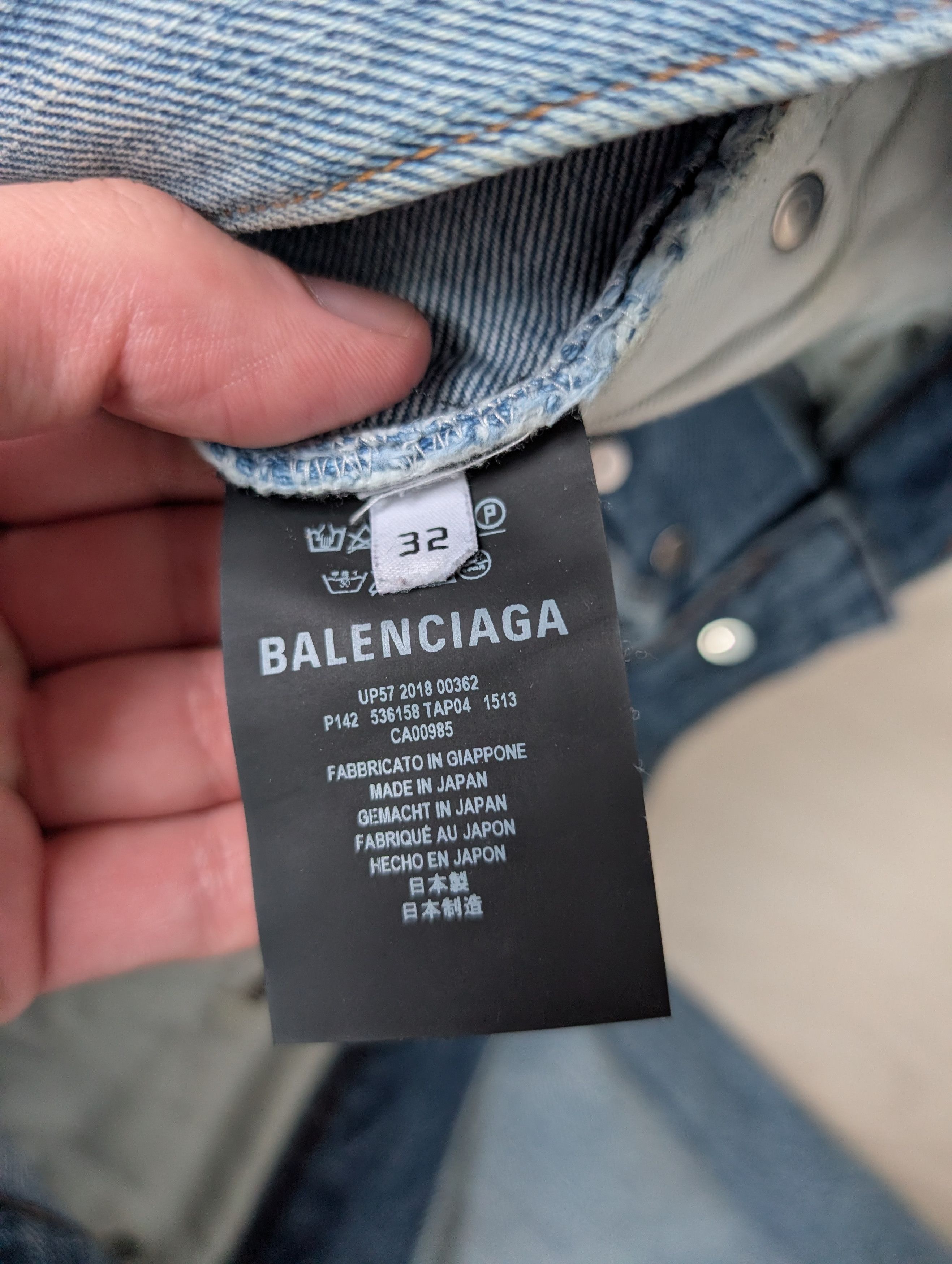 Balenciaga balenciaga denim Size US 32 / EU 48 - 4 Thumbnail