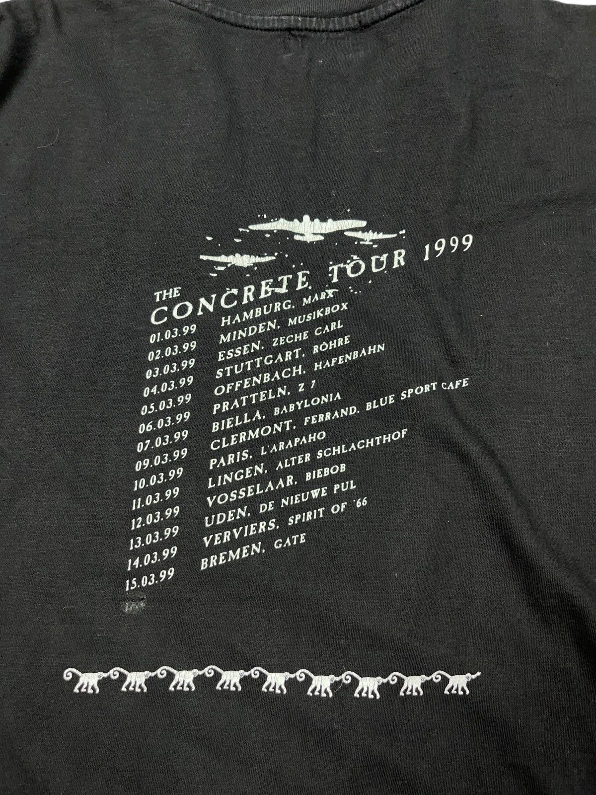 Band Tees 1999 Pain of Salvation One Hour By The Concrete Lake Tour T Size US XL / EU 56 / 4 - 8 Thumbnail