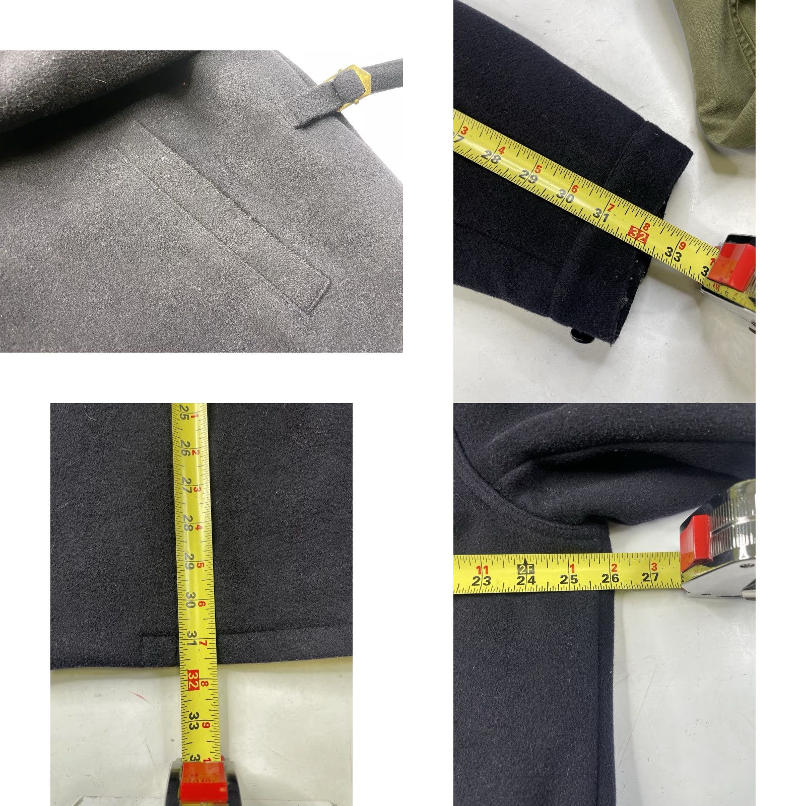 Polo Ralph Lauren Vintage Polo Ralph Lauren Jacket Mens XL Navy Wool Heavyweight Full Zip Lined Bespoke Bomber Coat Size US XL / EU 56 / 4 - 8 Thumbnail