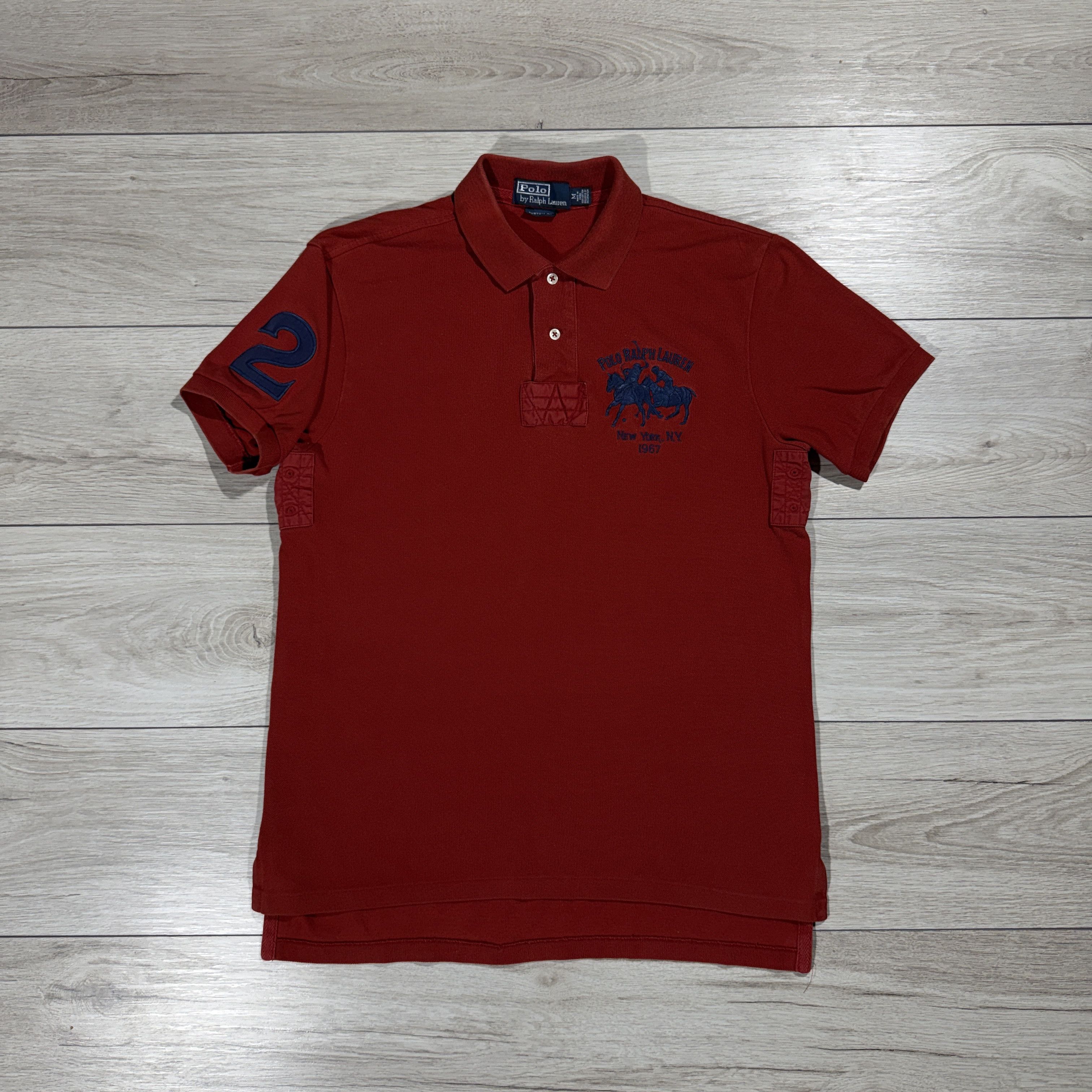 Polo Ralph Lauren Vinatge Polo Ralph Lauren "New York 1967" Shirt Polo Size M Size US M / EU 48-50 / 2 - 1 Thumbnail