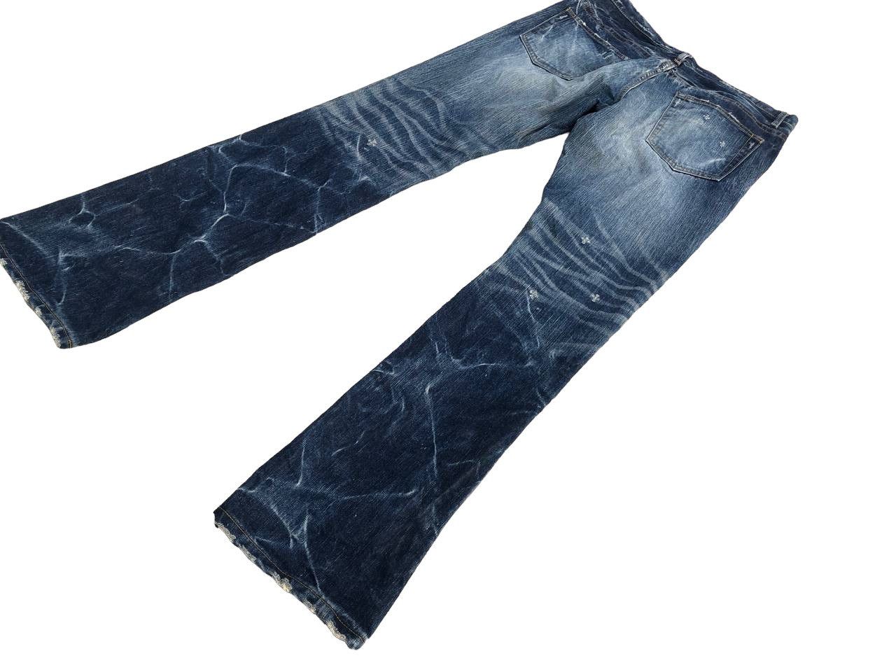 Japanese Brand FLARE BLUE WAY DENIM MADE IN NIPPON Size US 34 / EU 50 - 10 Thumbnail