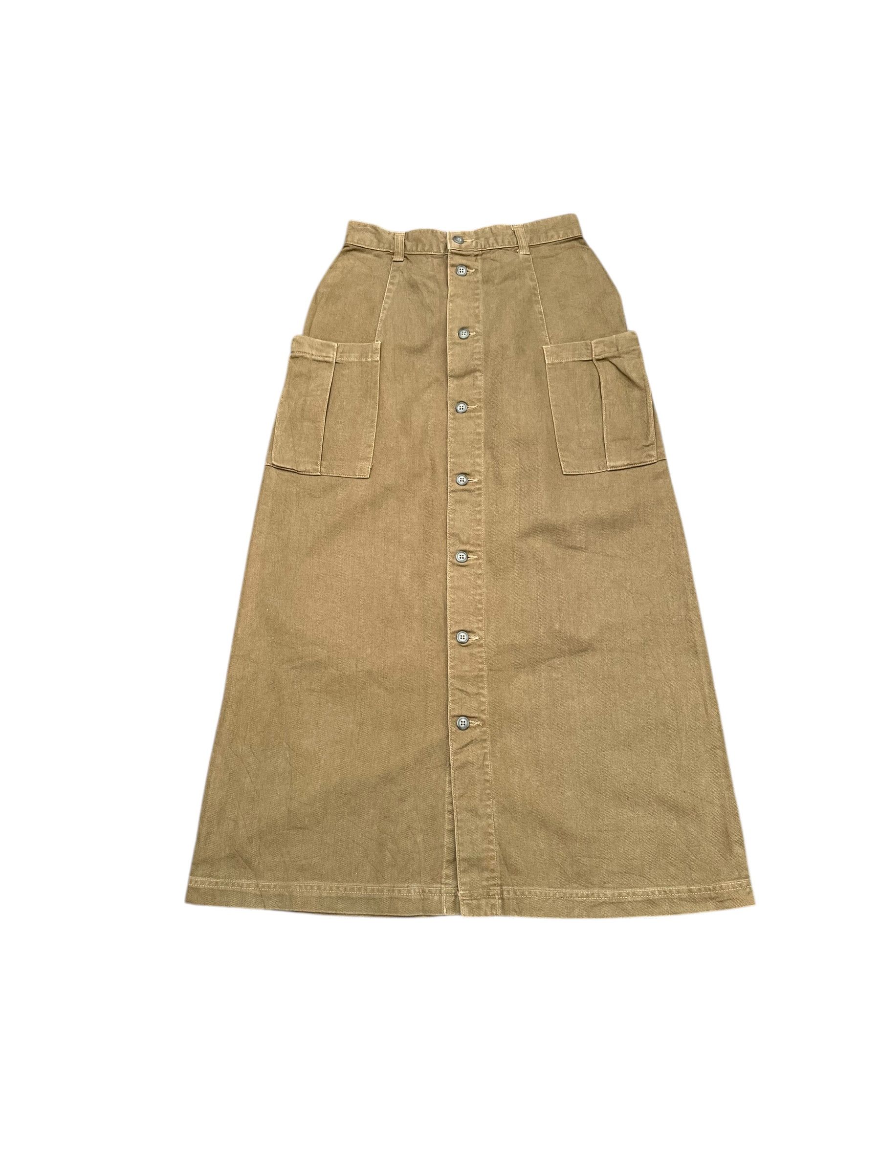 L.L. Bean Vintage LL Bean Denim Skirt Size 25" / US 0 / IT 36 - 1 Thumbnail