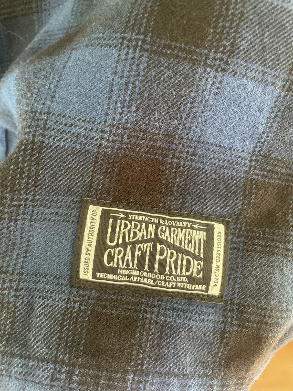 Neighborhood Neighborhood Blue Flannel Size US L / EU 52-54 / 3 - 3 Thumbnail
