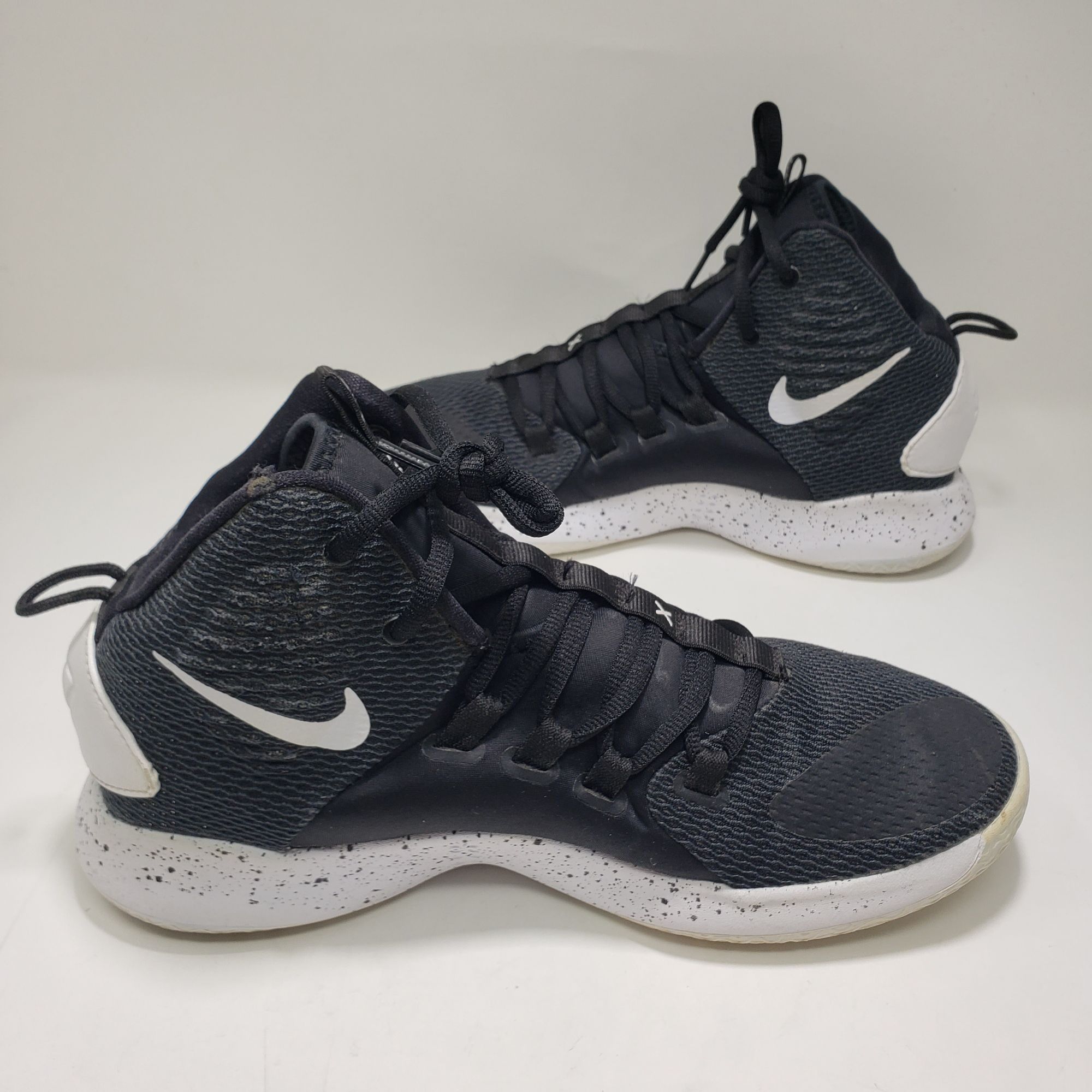 Nike Nike Hyperdunk X High Top Basketball Shoes Black/White Mens Size US 8.5 / EU 41-42 - 10 Thumbnail