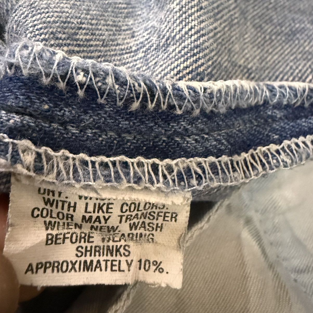 Levi's Vintage Clothing Vintage Distressed USA Levis 501 Classic Straight Denim W35 Size US 35 - 17 Thumbnail